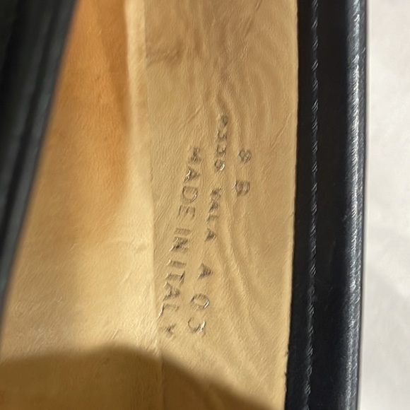 Coach loafers, black size 8 Made in Italy - Picture 7 of 7